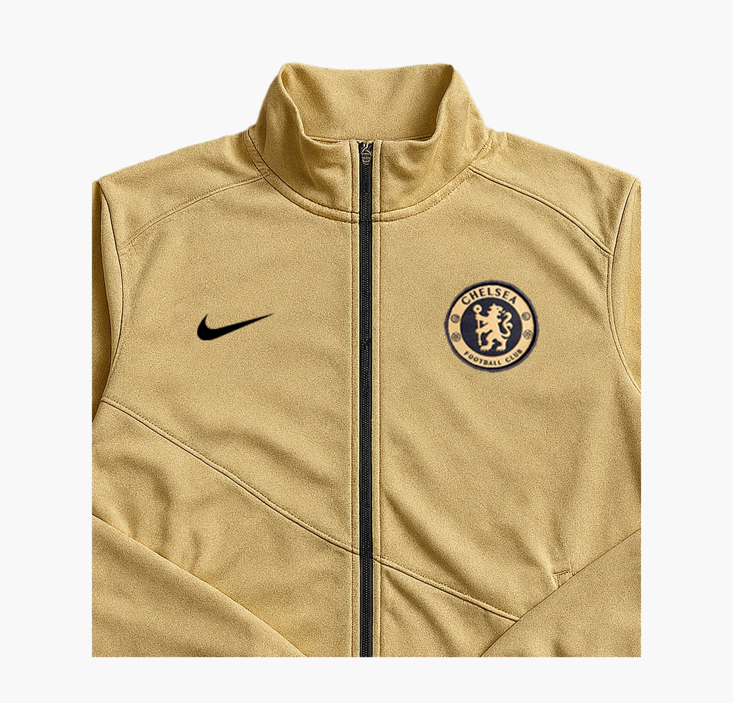 Nike Chelsea Black & Yellow Training Tracksuit (M/L)