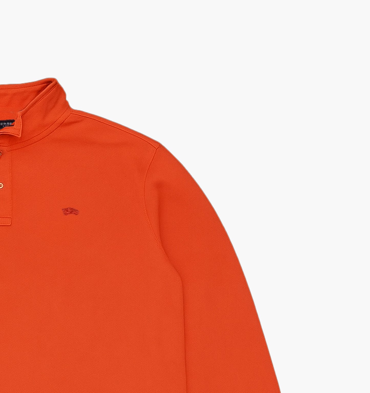 Burberry Polo Shirt Embroidered Logo (M)