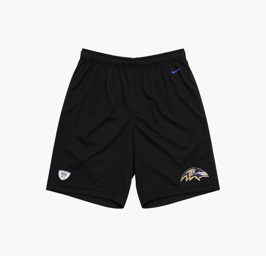 NFL Baltimore Ravens Nylon Shorts (XL)