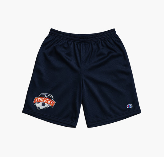 Champion Nylon Shorts Embroidered Logo (S)