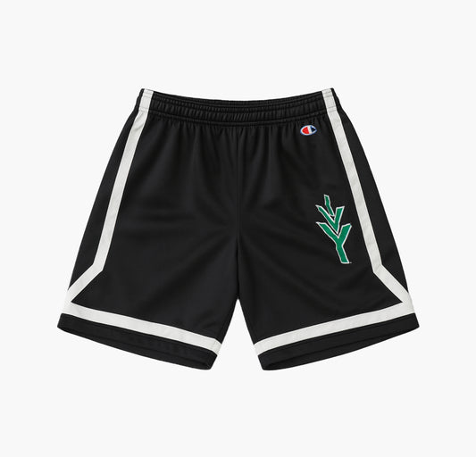 Champion Nylon Shorts Embroidered Logo (L)