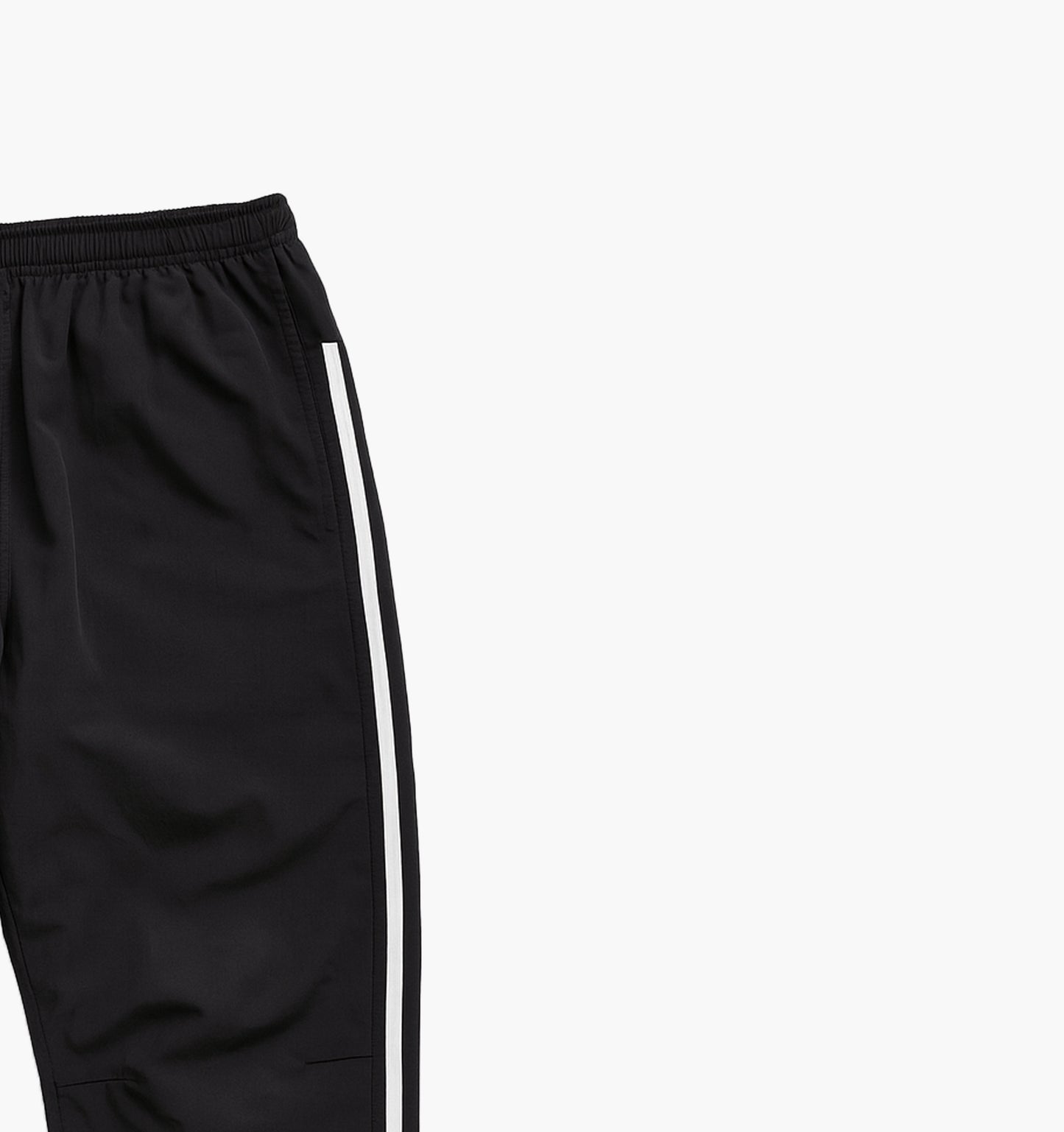 Adidas Nylon Track Pants Embroidered Logo (M)
