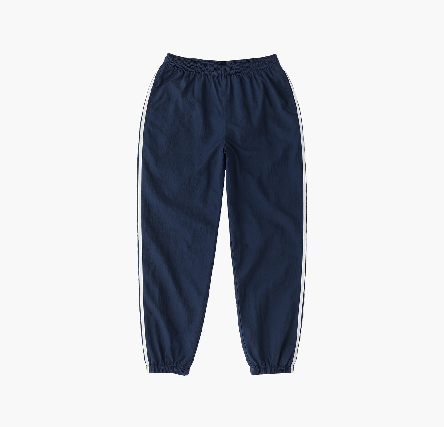 Adidas Nylon Track Pants Embroidered Logo (XL)