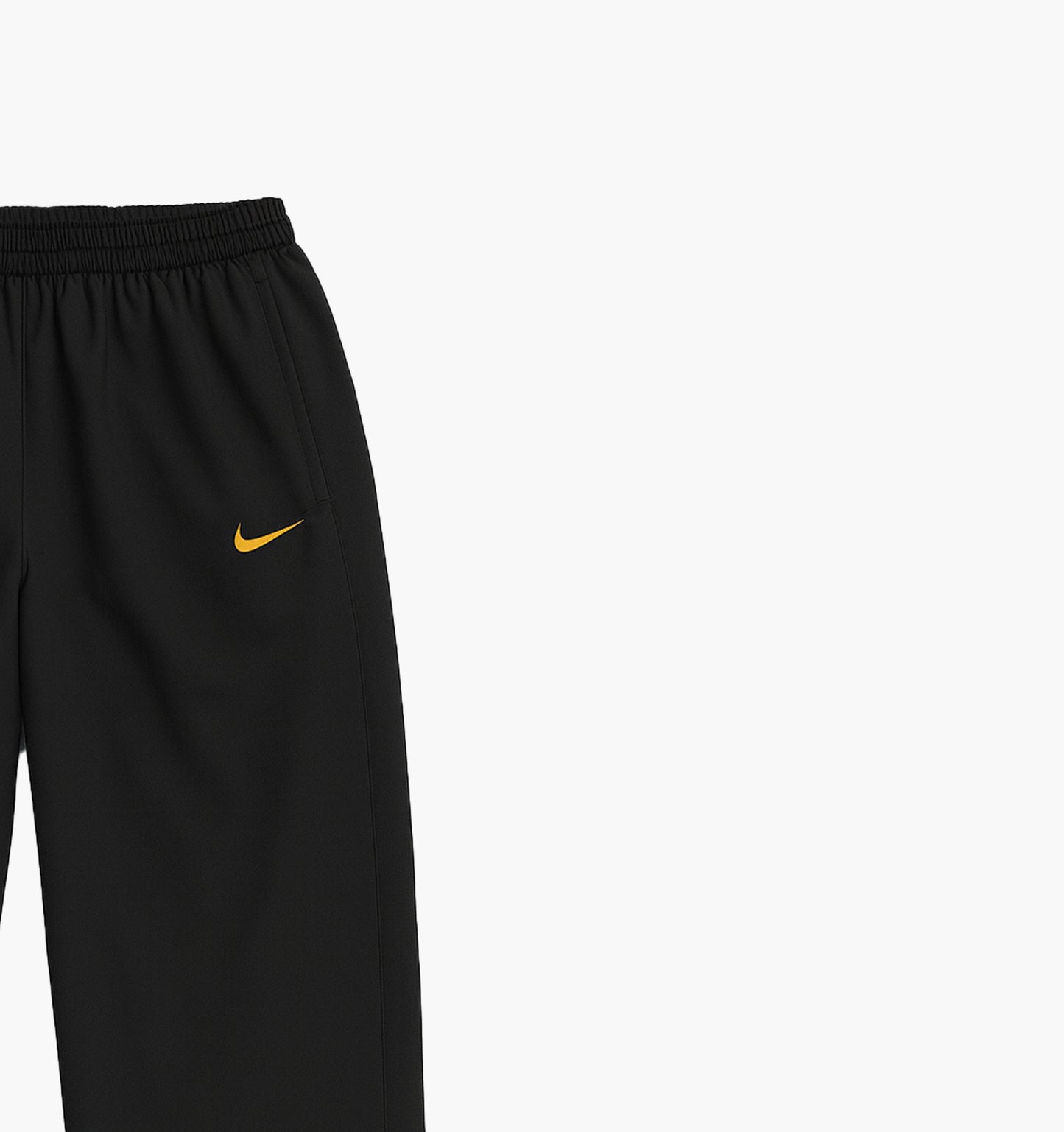 Nike Nylon Track Pants Embroidered Logo (XL)