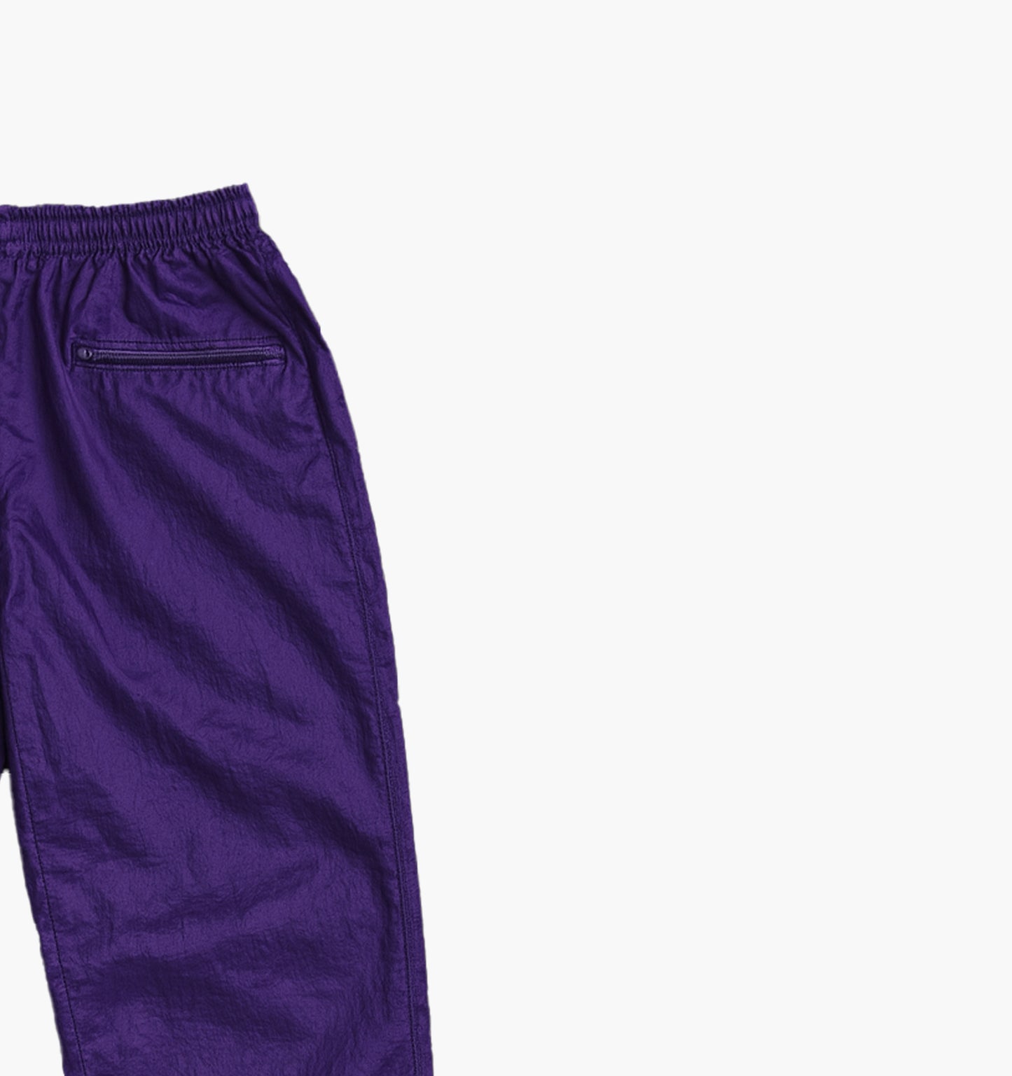 Chicago Bulls Nylon Track Pants Embroidered Logo (XS)