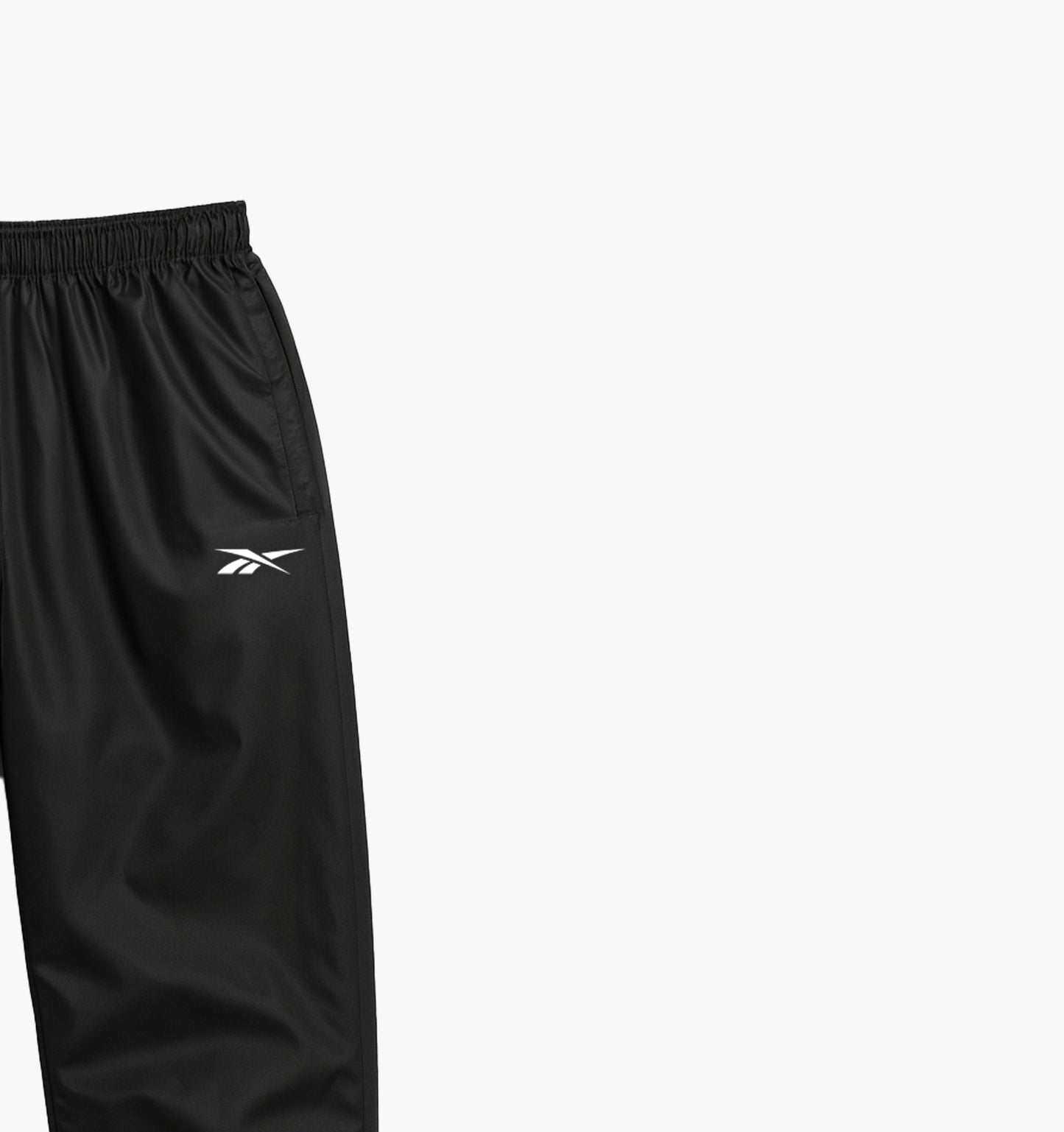 Reebok Nylon Track Pants Embroidered Logo (M)