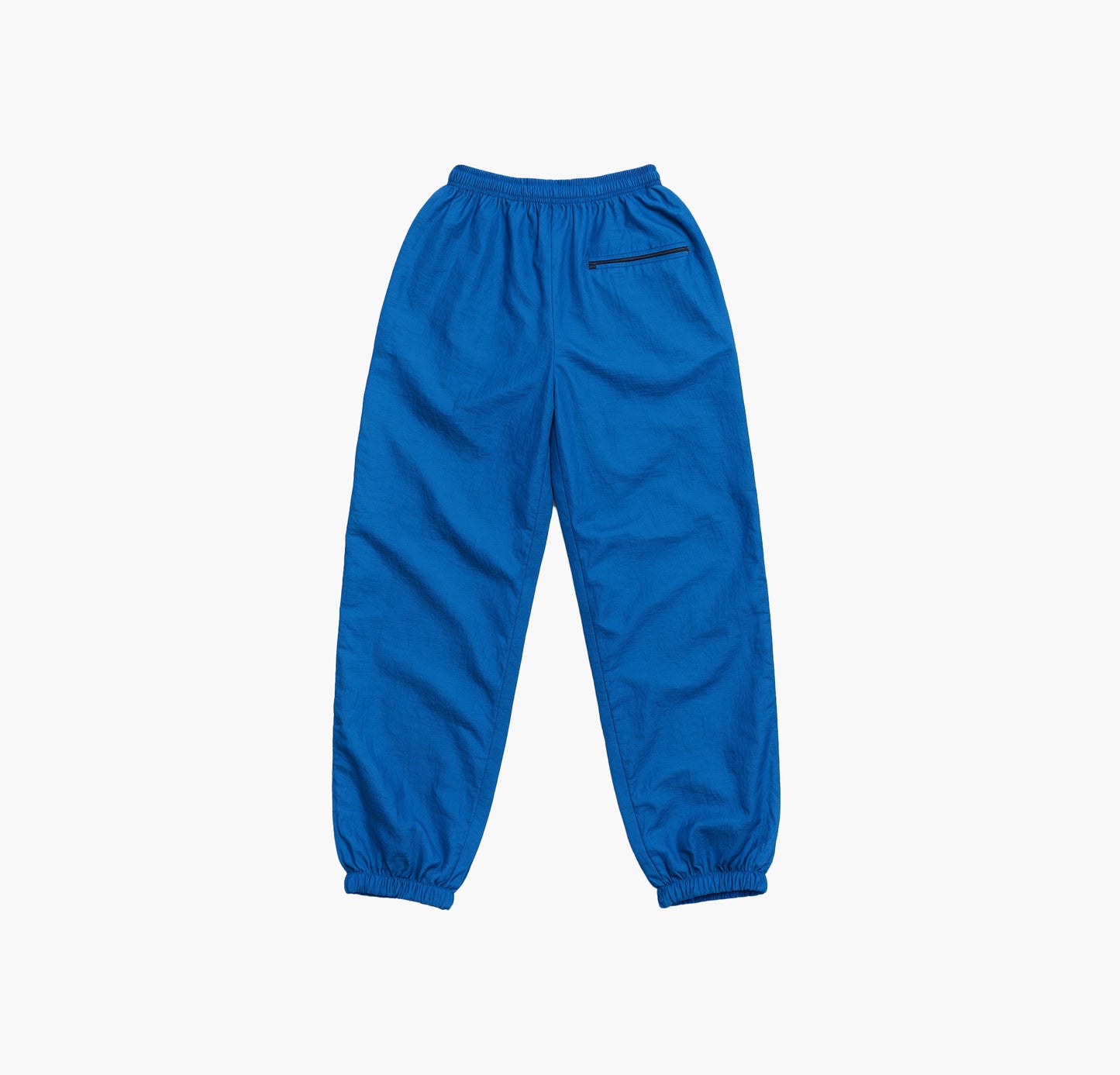 Nylon Track Pants Embroidered Logo (XS)