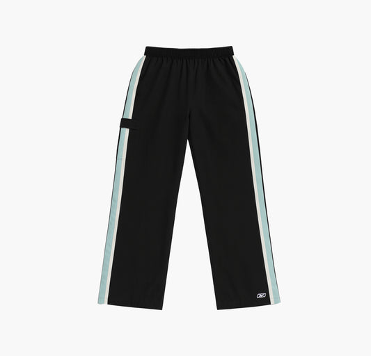 Reebok Nylon Track Pants Embroidered Logo (M)