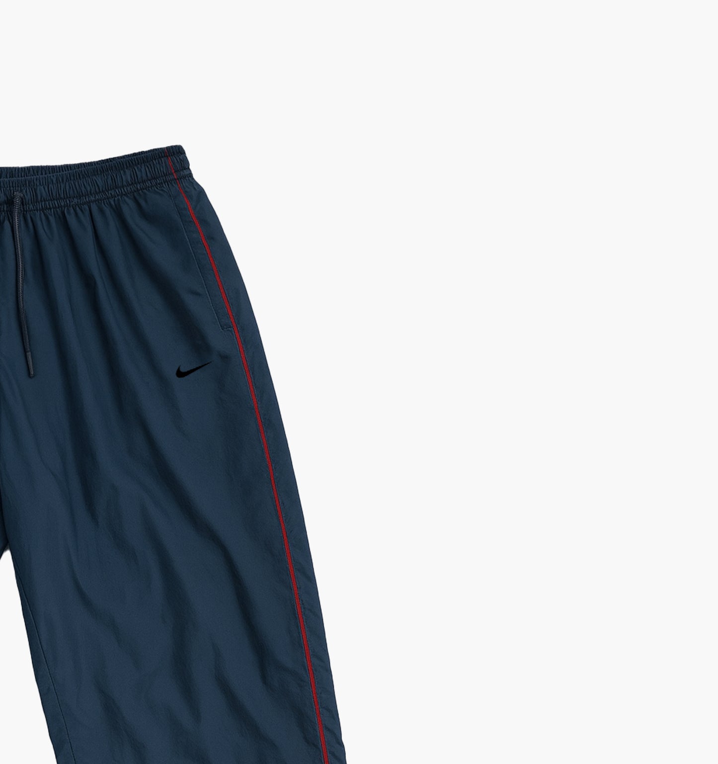 Nike Nylon Track Pants Embroidered Logo (XXL)
