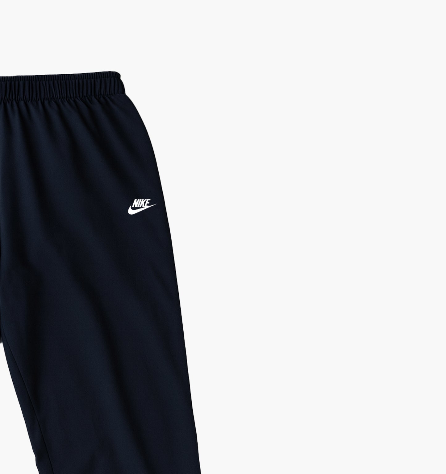 Nike Nylon Track Pants Embroidered Logo (L)