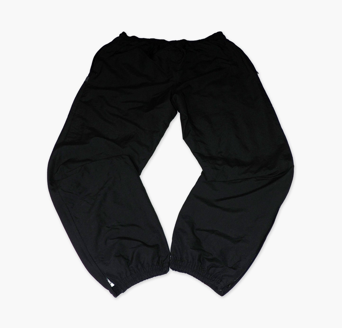 Adidas Nylon track Pants Gesticktes Logo (L)