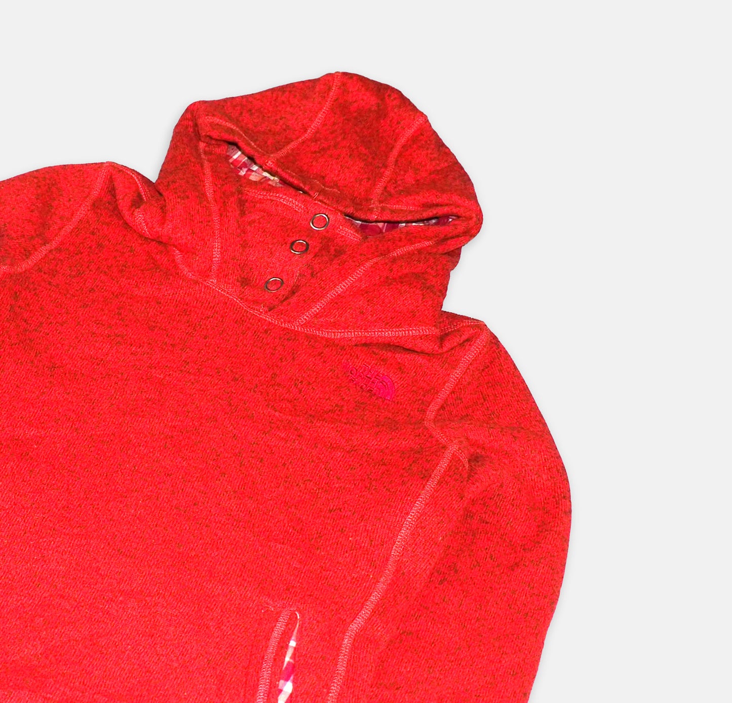 The North Face Fleece Sweat Shirt Gesticktes Logo (Women's M) 14
