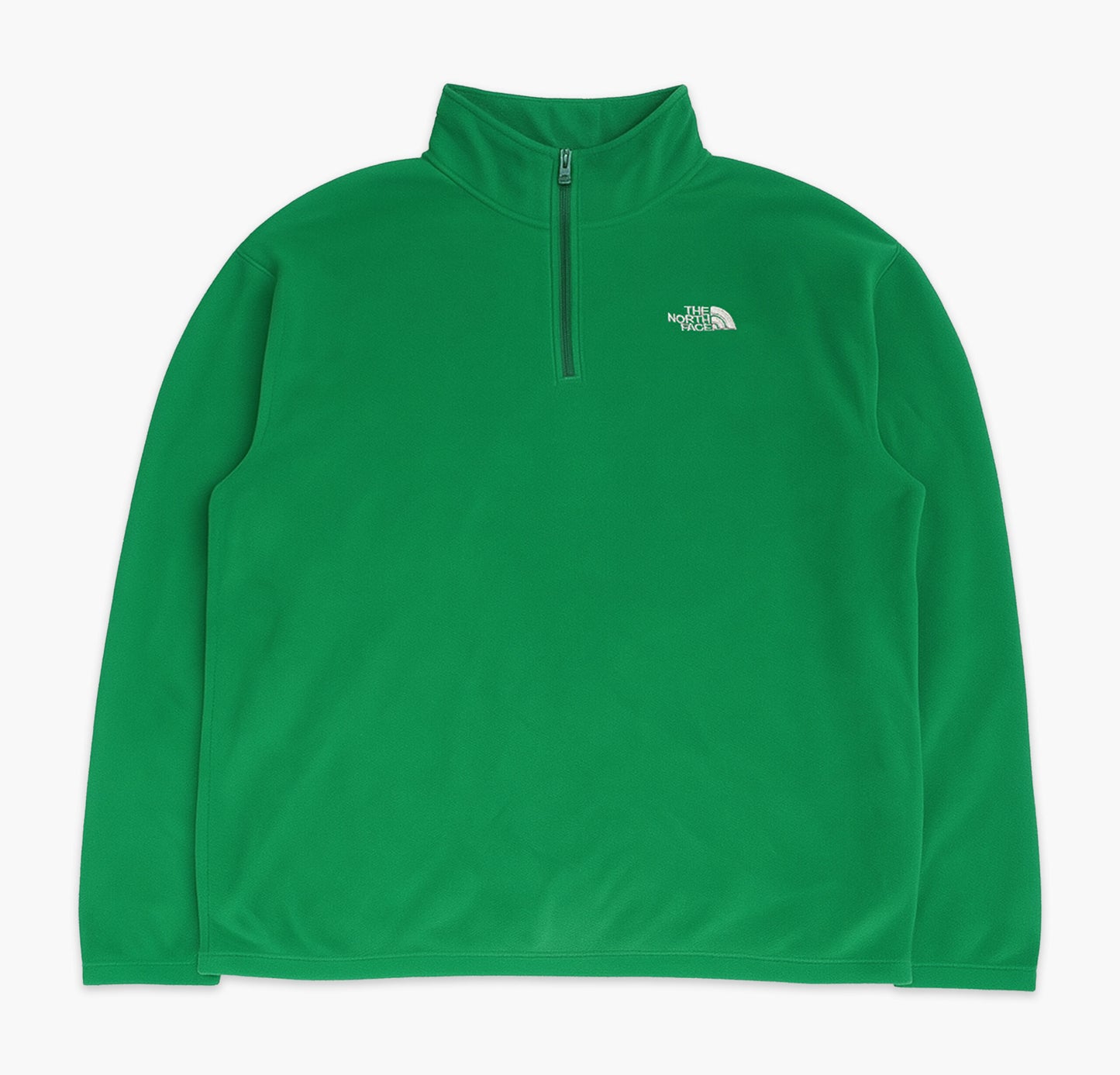 The North face Quarter Zipp Fleece Sweat Shirt Stitched Logo (Men's L)