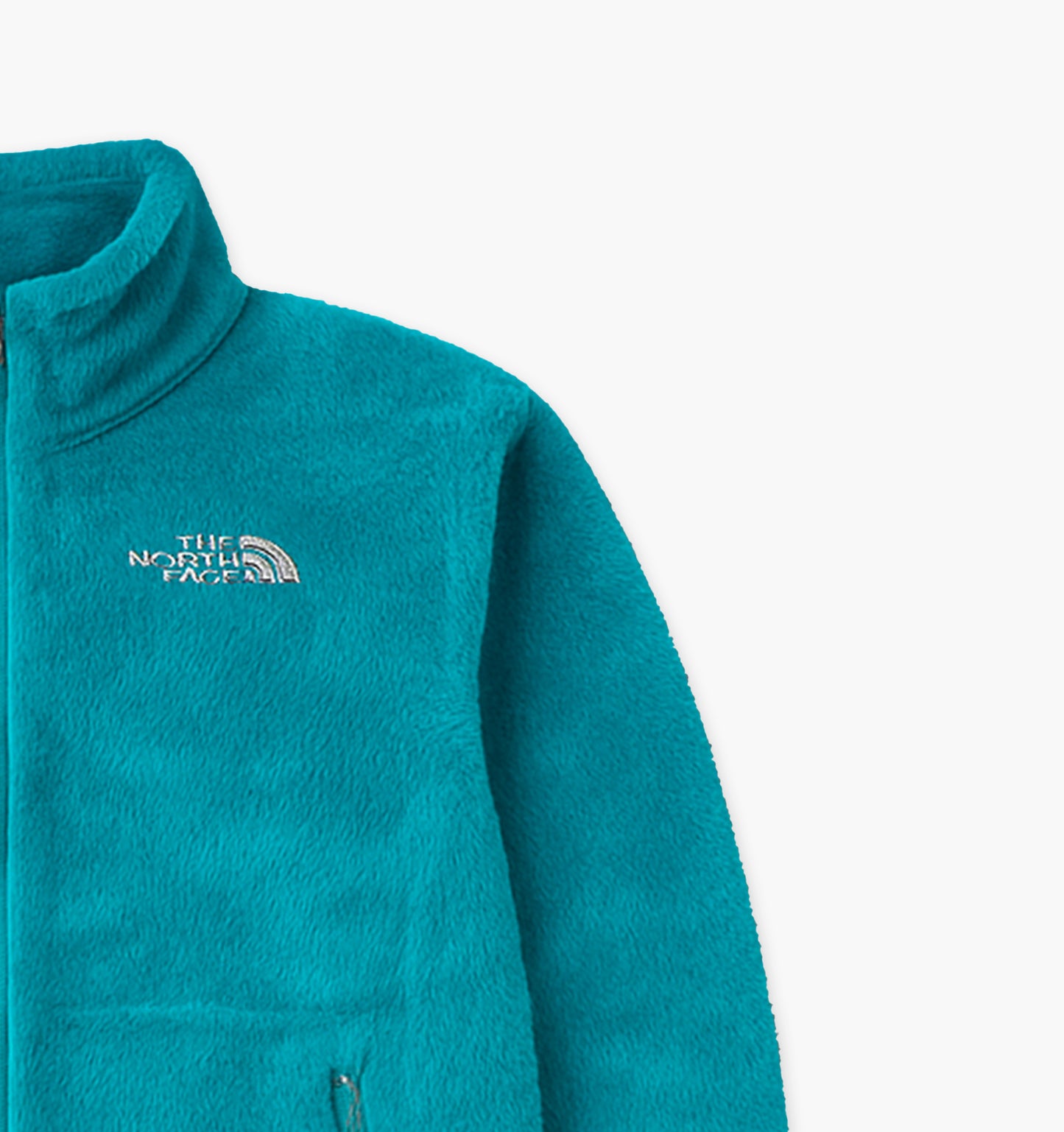 The North Face Teddy Fleece Jacket Gesticktes Logo (XS)