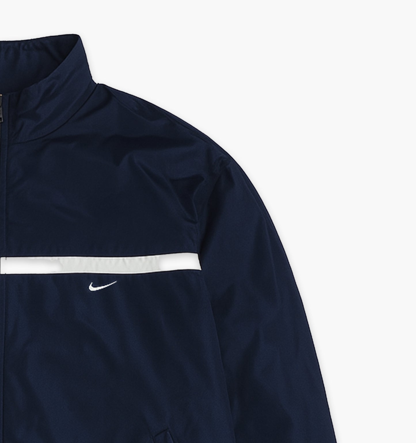 Nike Nylon Track Jacket Stitched Logo (S)