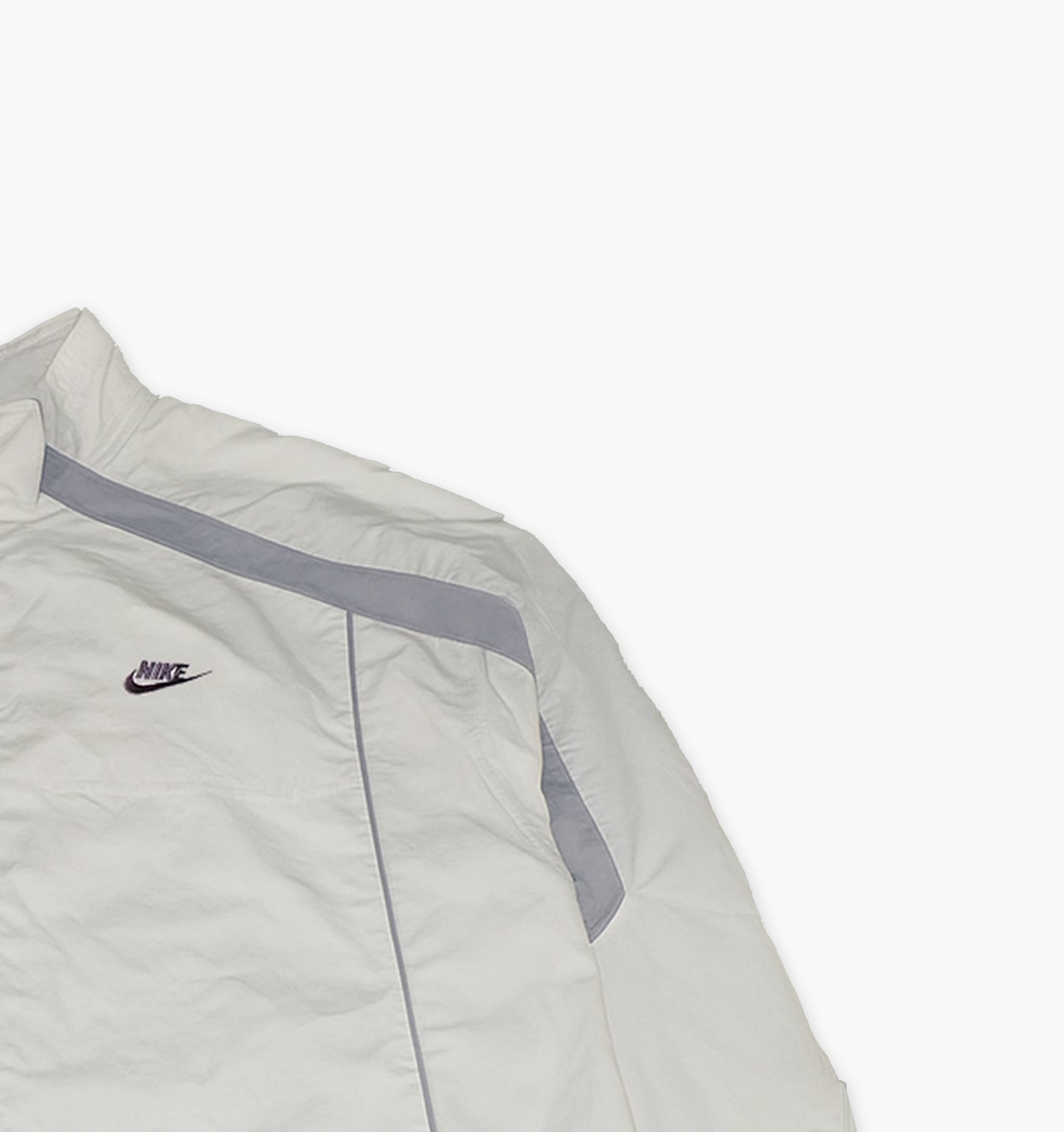 Nike Nylon Track Jacket Stitched Logo (XL)
