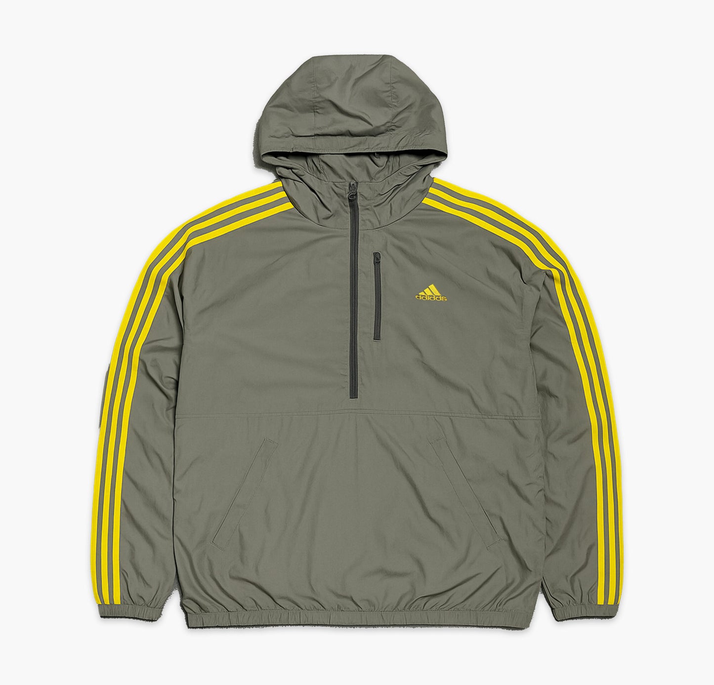 Adidas Nylon Windbreaker Stitched Logo (XL)