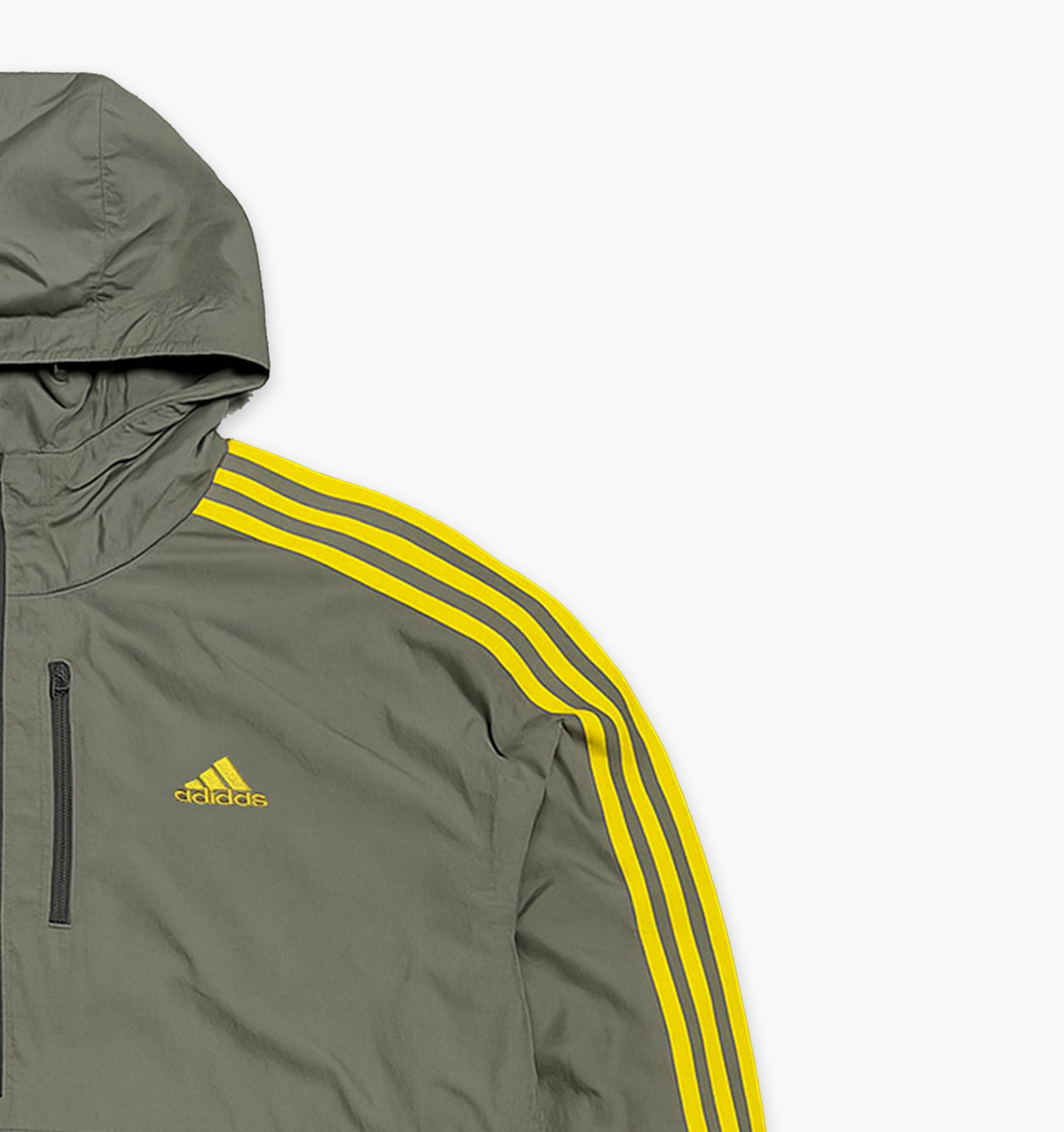 Adidas Nylon Windbreaker Stitched Logo (XL)