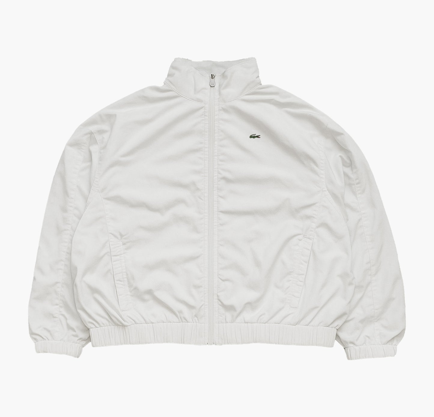Lacoste Nylon Bomber Jacket Gesticktes Logo (S)
