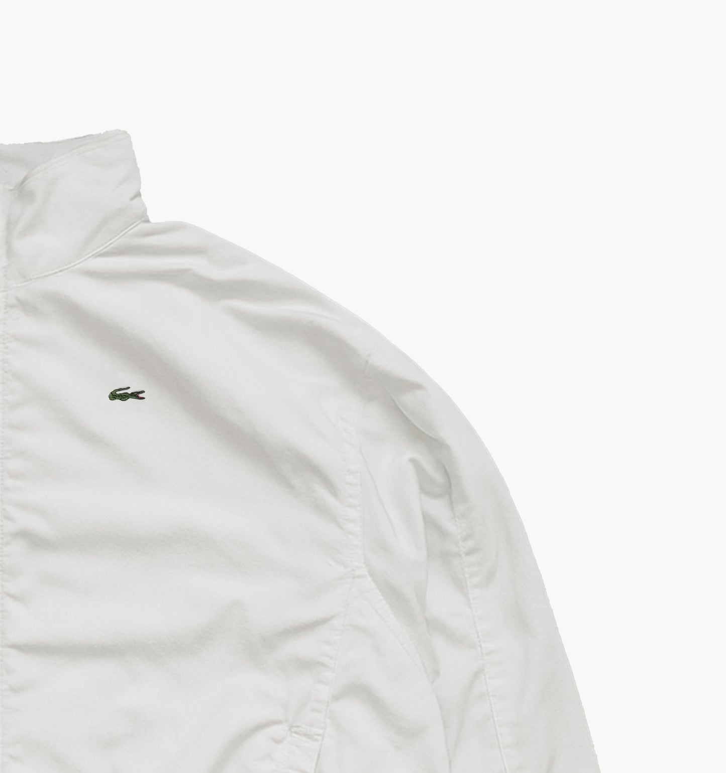 Lacoste Nylon Bomber Jacket Gesticktes Logo (S)