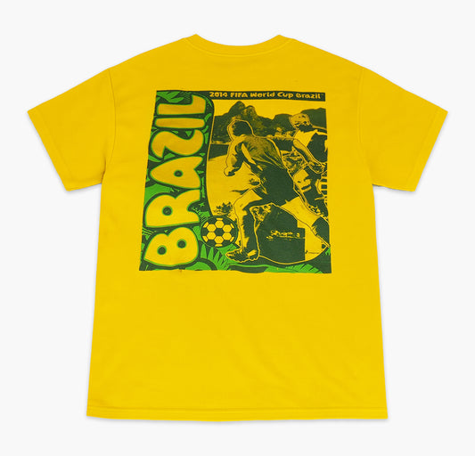 Vintage Brazil WorldCup Cotton Shirt (S)