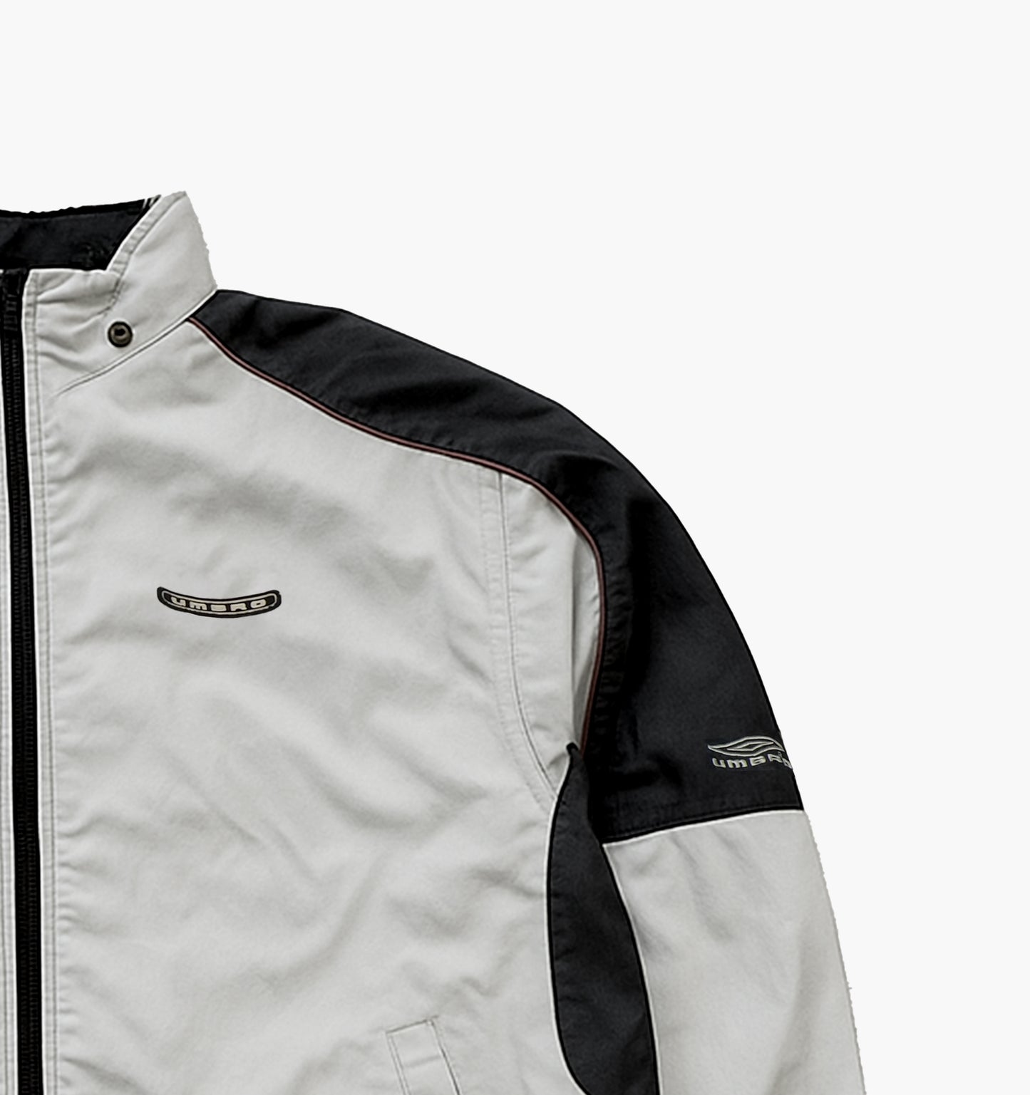 Umbro Nylon Track Jacket Gesticktes Logo (S)
