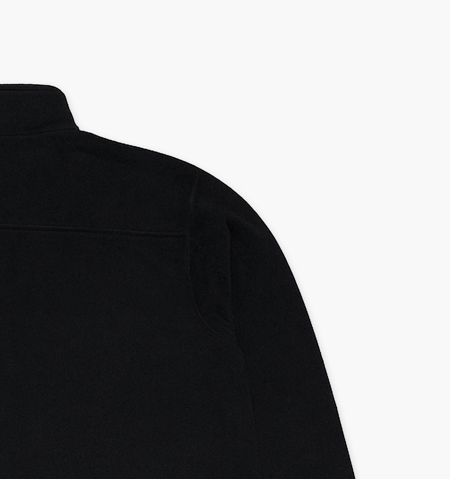 The North Face Quarter Zip Sweat Shirt Stitched Logo Mens (L)