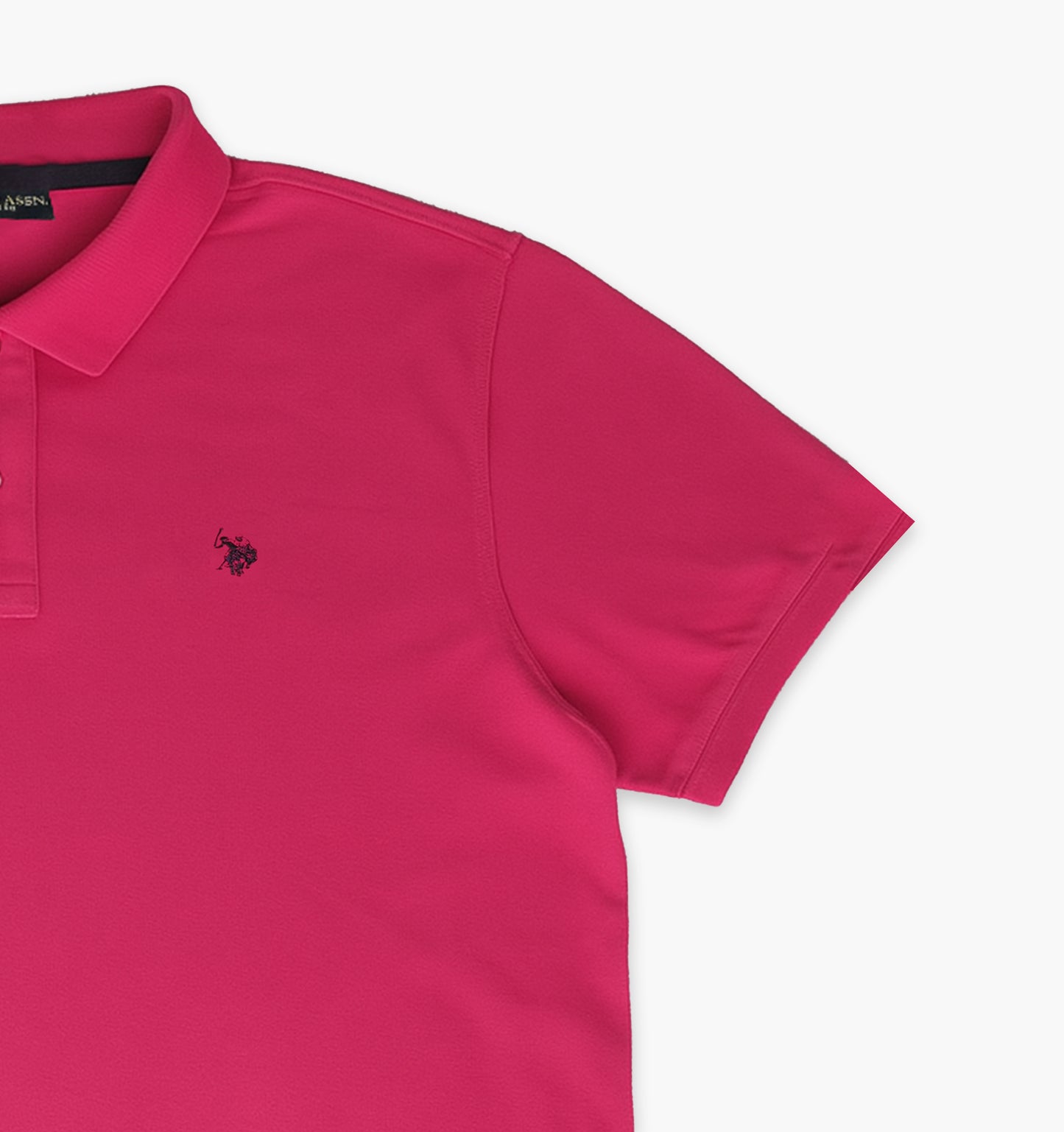 US Polo Assn Cotton Polo Shirt Stitched Logo (XL)