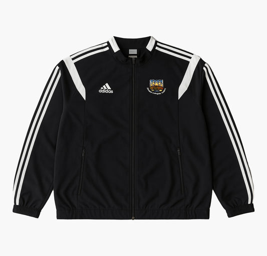 Adidas Nylon Track Jacket Stitched Logo (M)