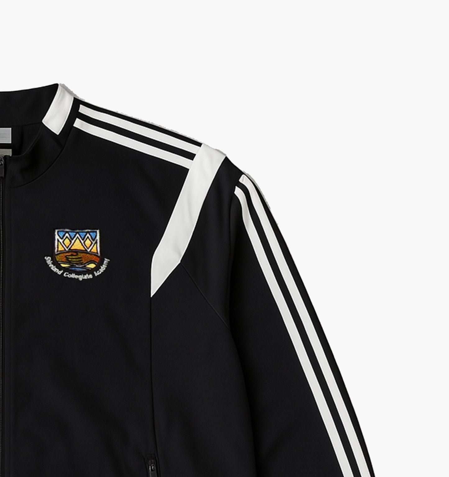 Adidas Nylon Track Jacket Stitched Logo (M)