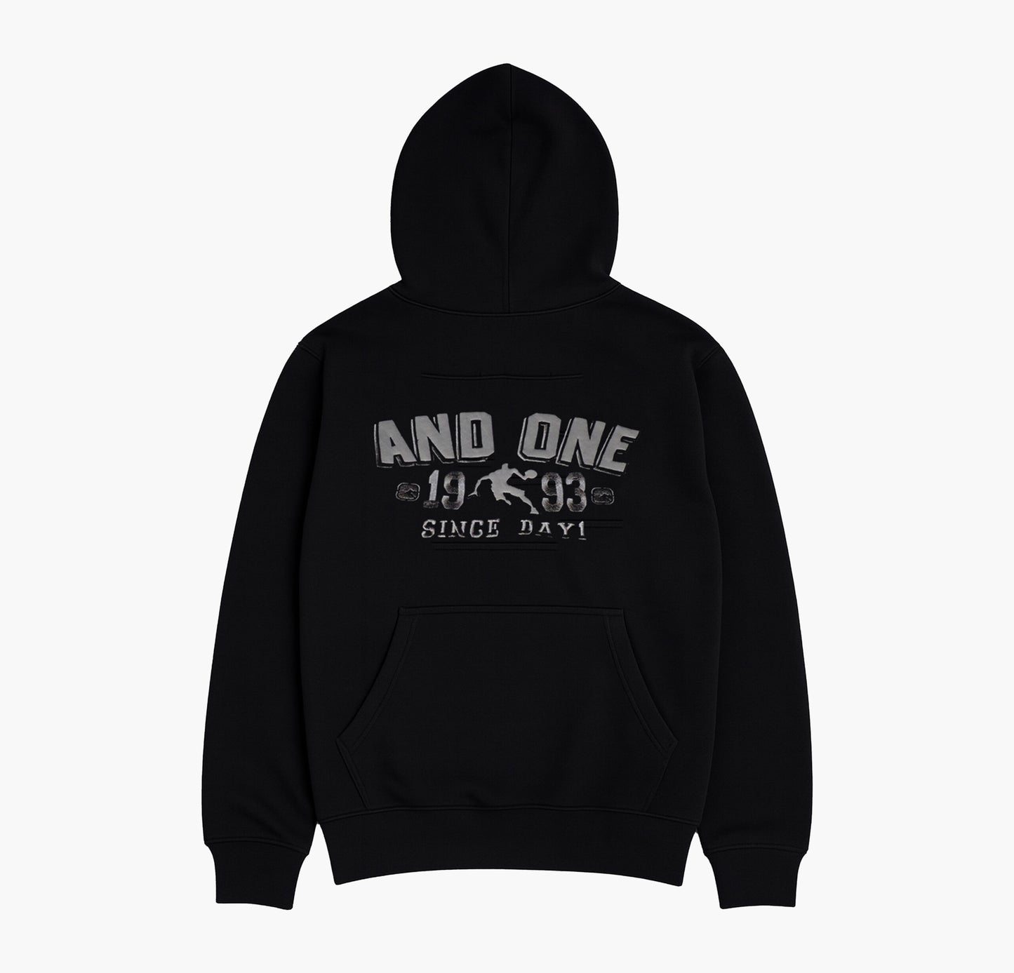 Vintage Cotton Hoodie Stitched Logo (M)