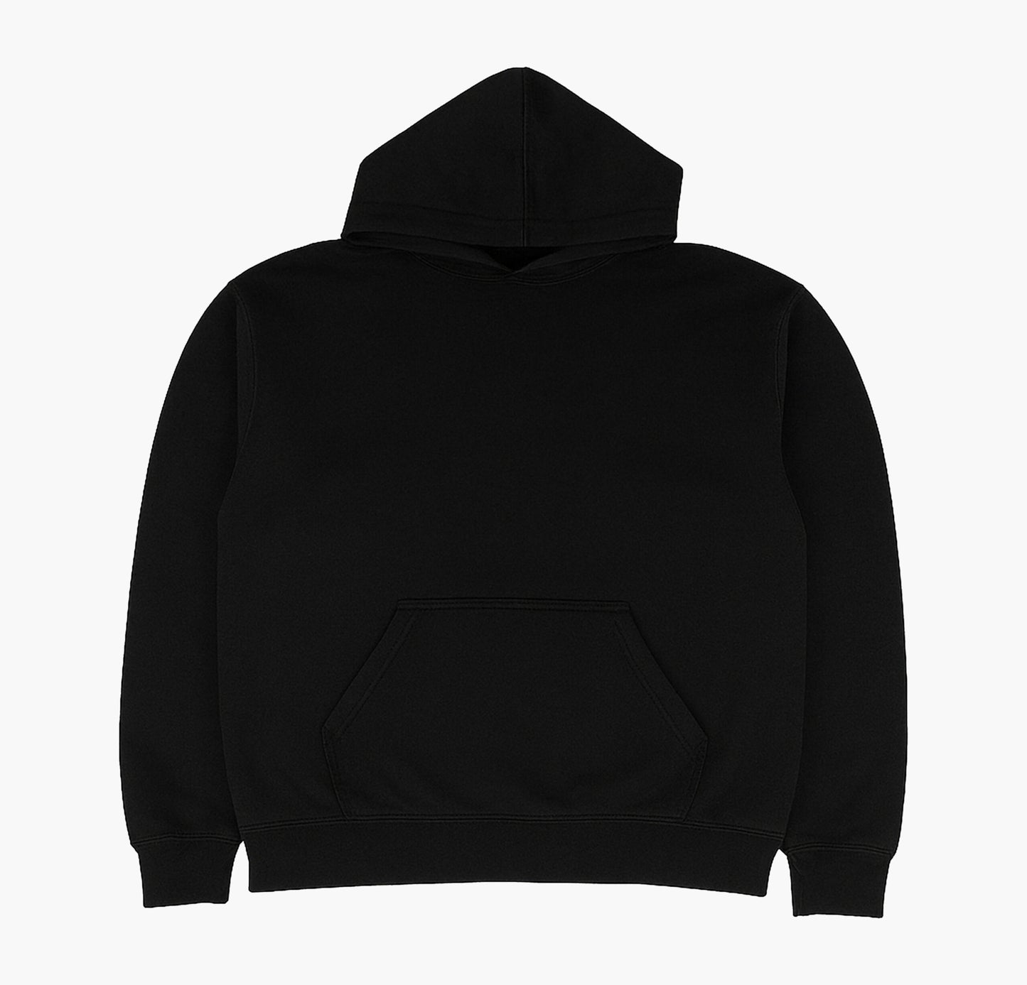 Vintage Cotton Hoodie Stitched Logo (M)