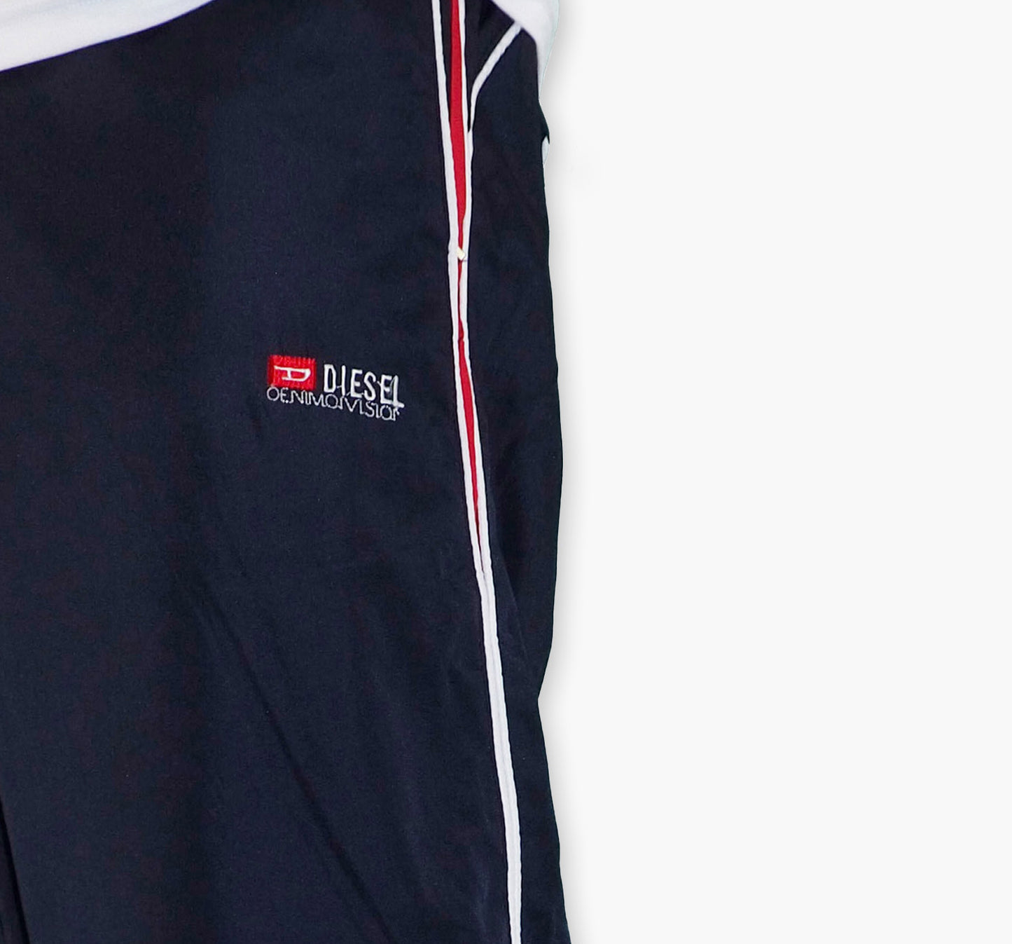 Diesel Nylon Track Pants Gesticktes Logo (S)