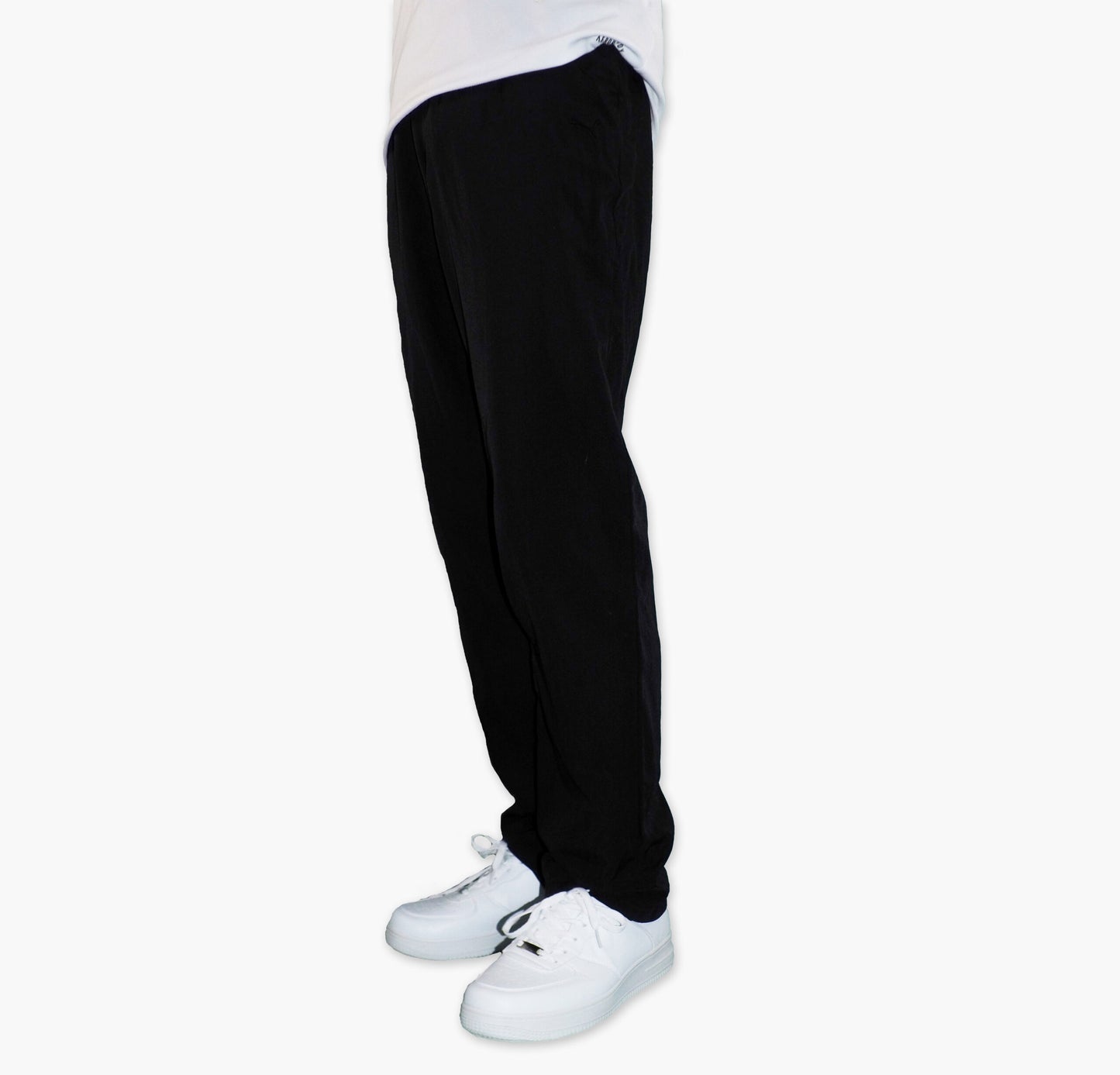 Puma Nylon Track Pants Gesticktes Logo (S)