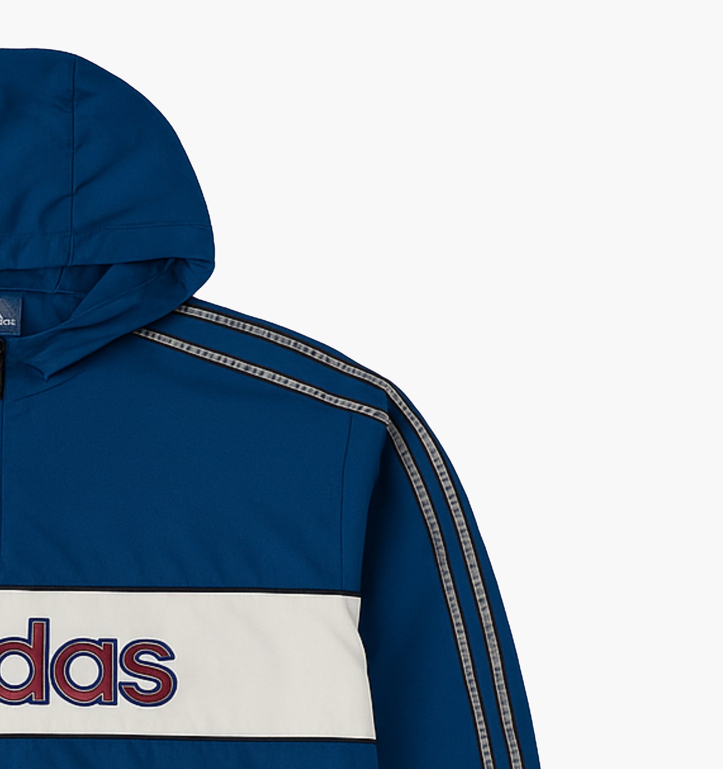 Adidas Nylon Windbreaker Stitched Logo (XXL) 39