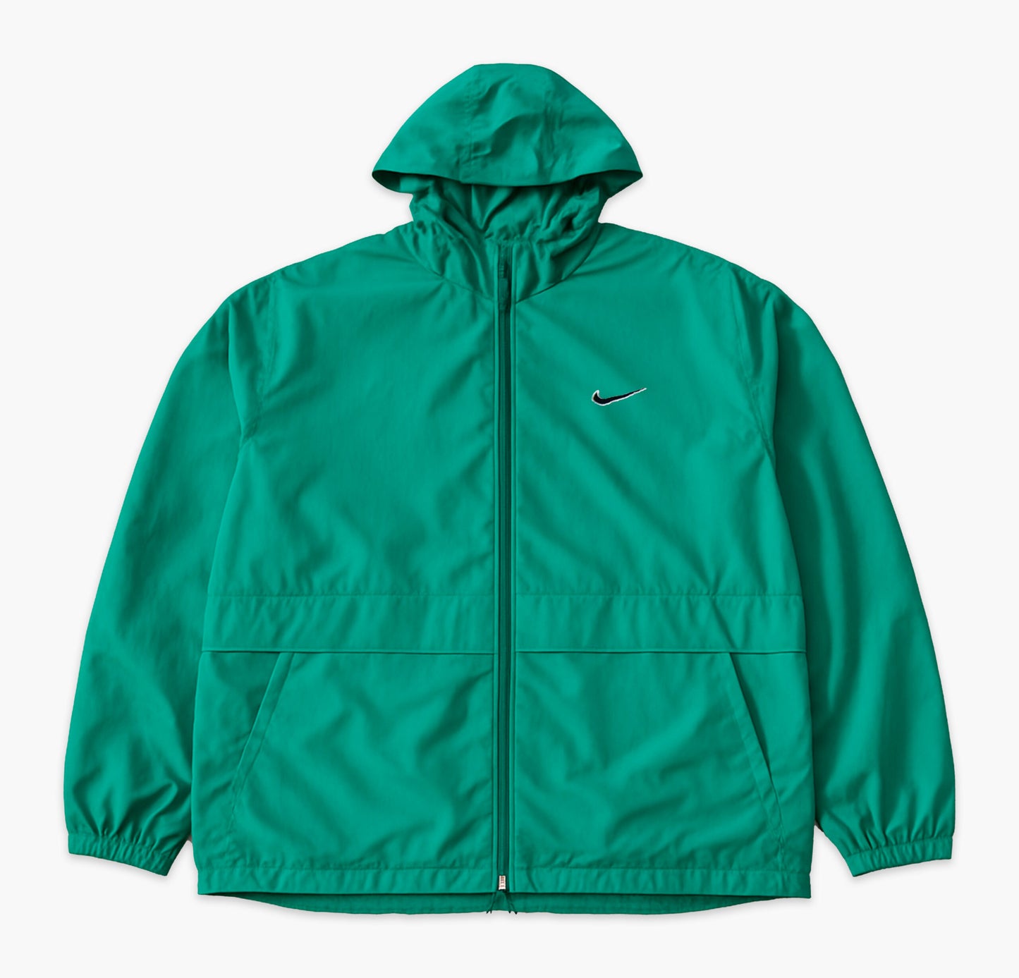 Nike Nylon Windbreaker Gesticktes Logo (M)