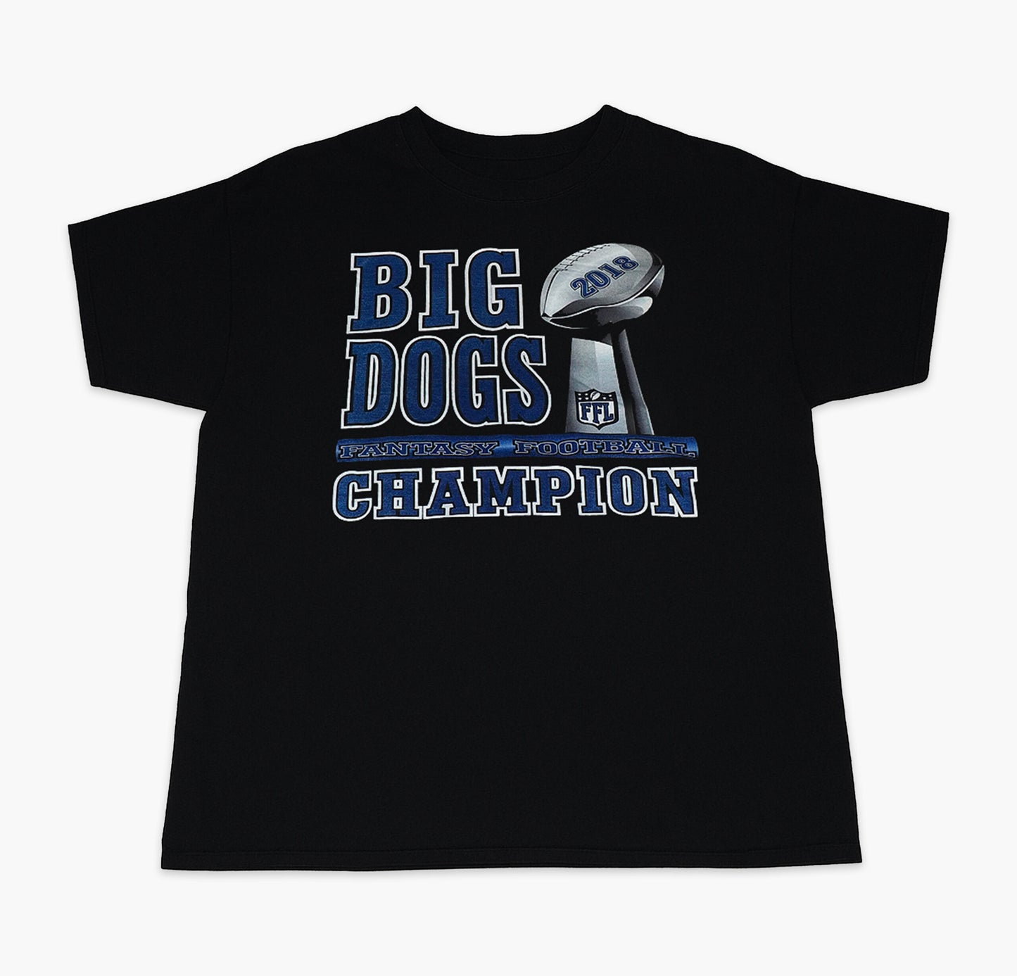 Vintage Fantasy Football League Champion T-Shirt (XXL)