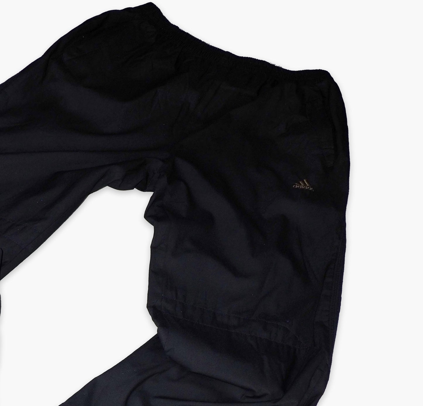 Adidas Nylon Track Pants Gesticktes Logo (L)