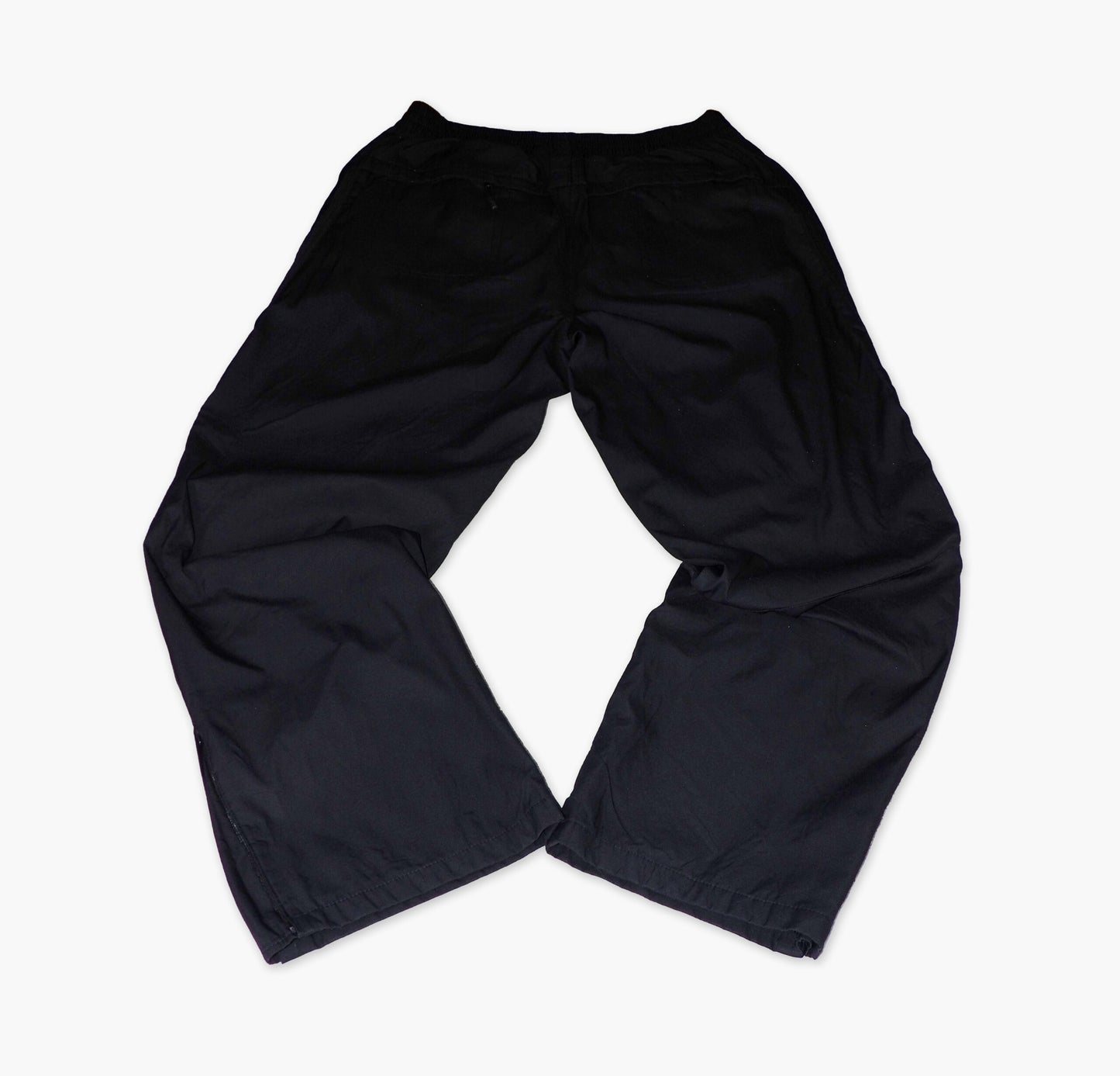 Adidas Nylon Track Pants Gesticktes Logo (L)