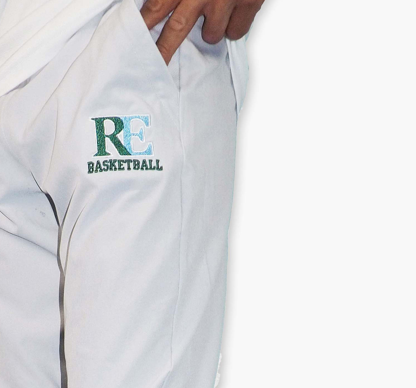 Under Armour Nylon Track Pants Gesticktes Logo (XS)