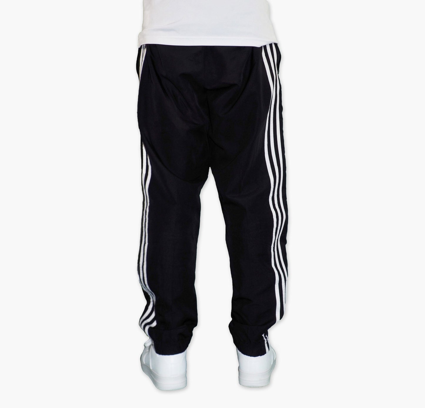 Adidas Juventus Turin Nylon Track Pants Gesticktes Logo (S)