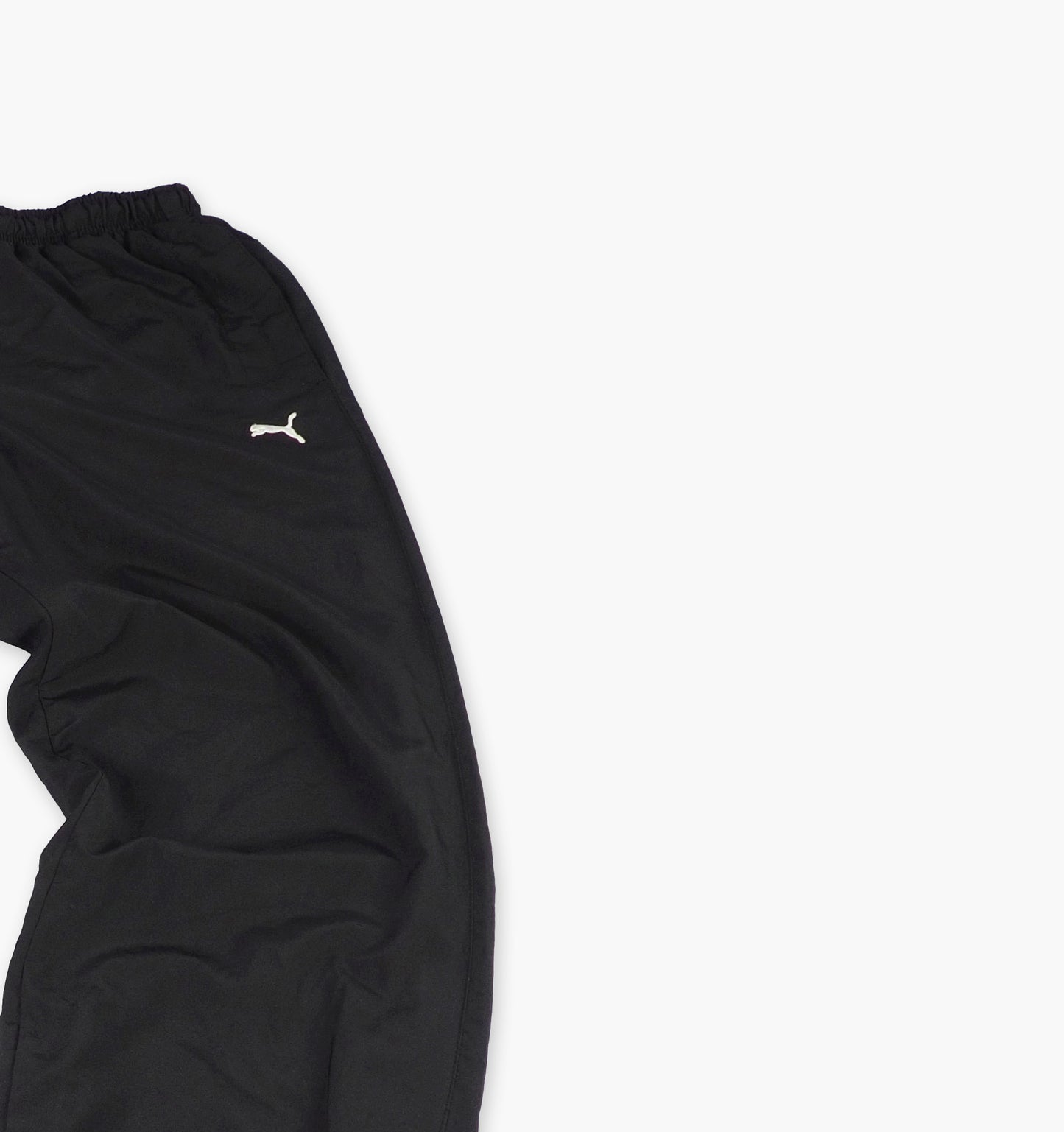 Puma Nylon Track Pants Gesticktes Logo (S)