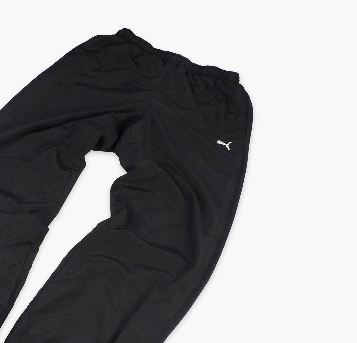 Puma Nylon Track Pants Gesticktes Logo (S)