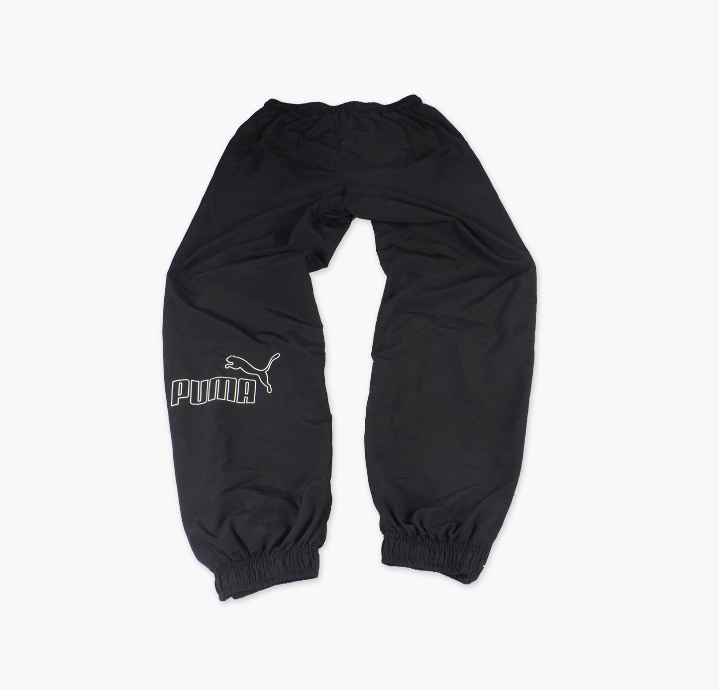 Puma Nylon Track Pants Gesticktes Logo (S)