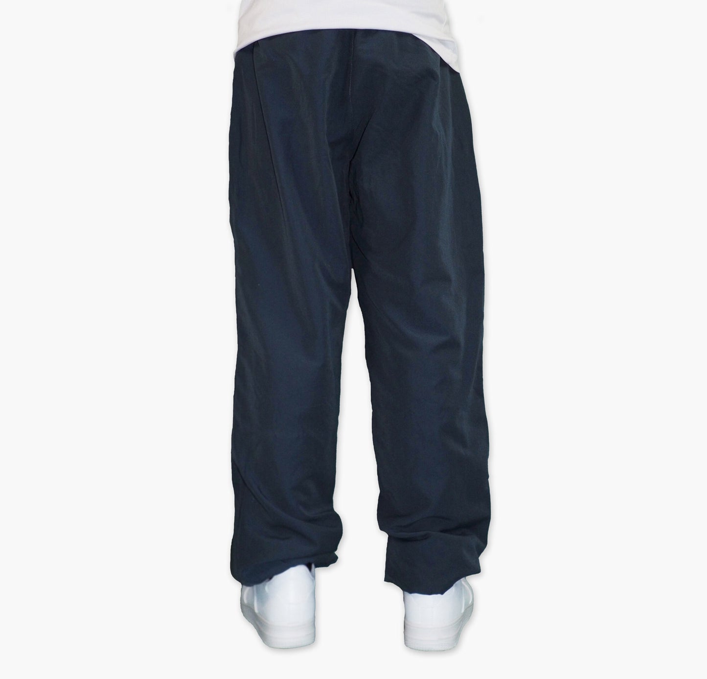 Adidas Nylon Track Pants Gesticktes Logo (M)