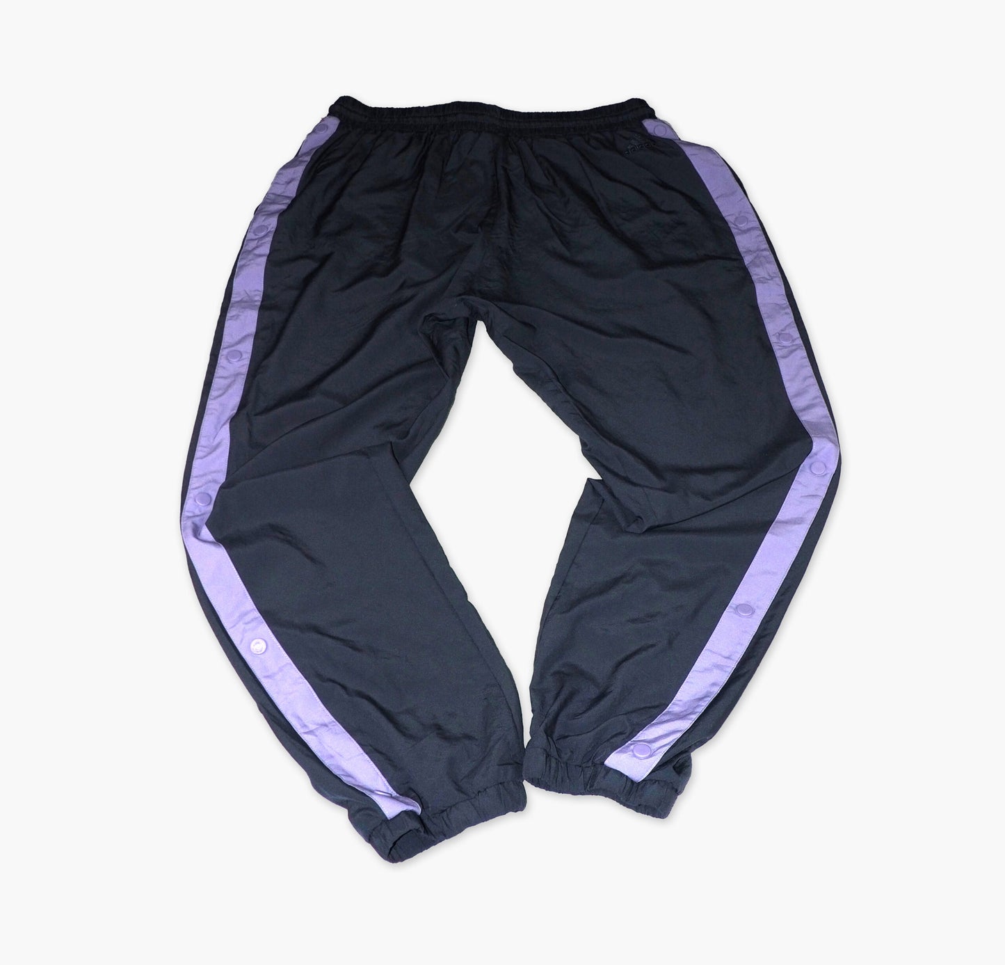 Adidas Nylon Track Pants Gesticktes Logo (XL)