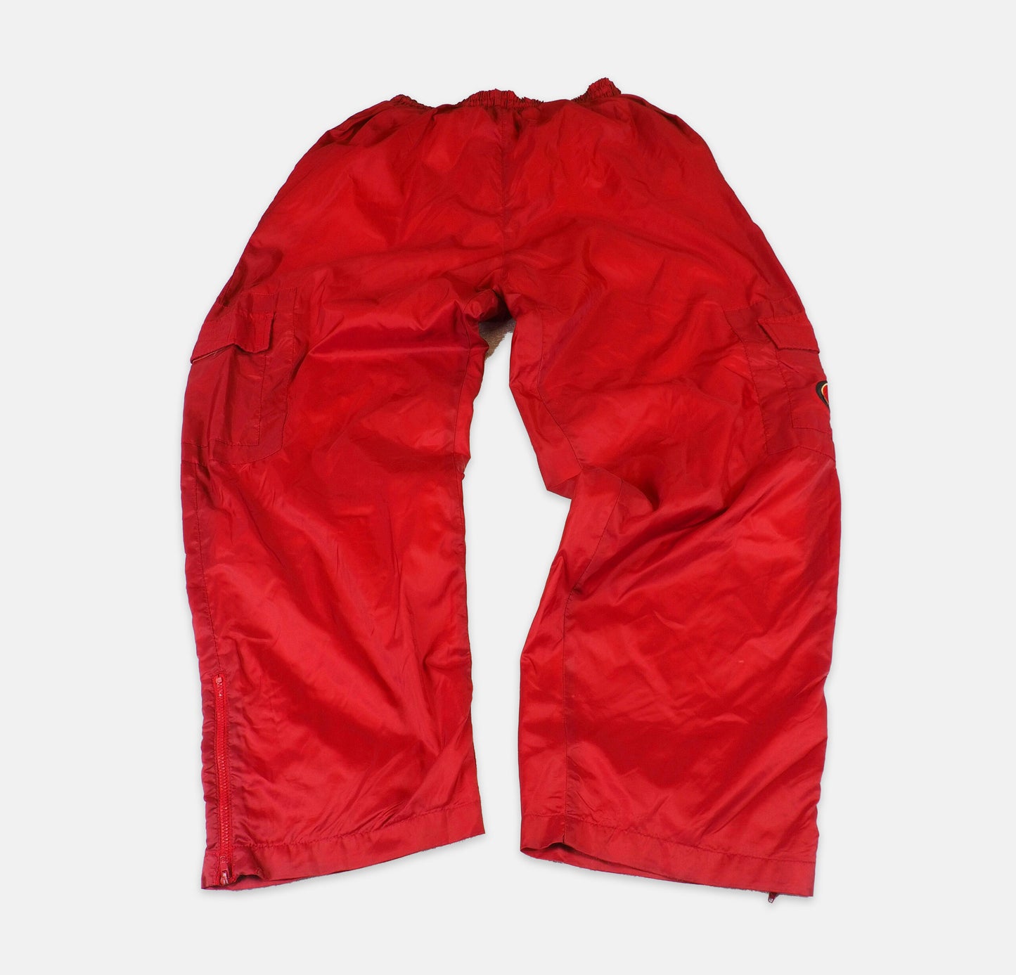 San Francisco 49ers Nylon Track Pants Gesticktes Logo (L)