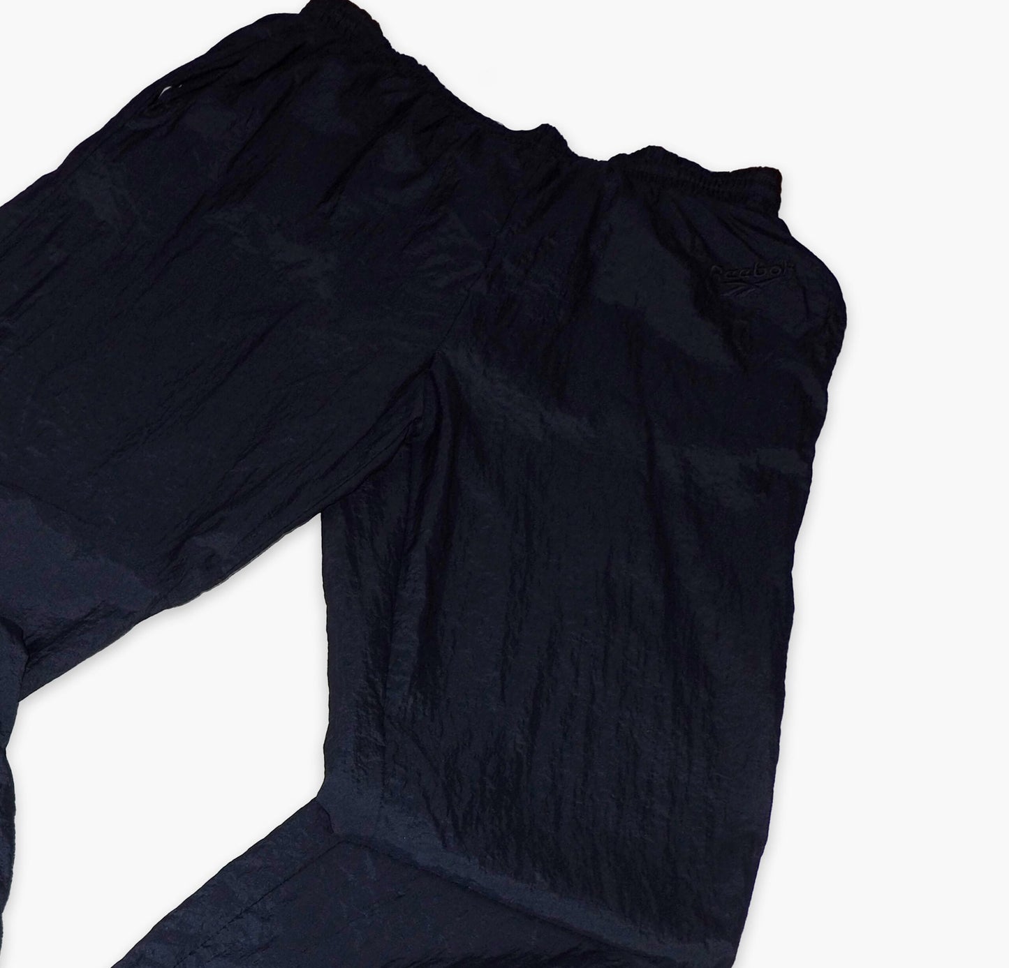 Reebok Nylon Track Pants Gesticktes Logo (M)