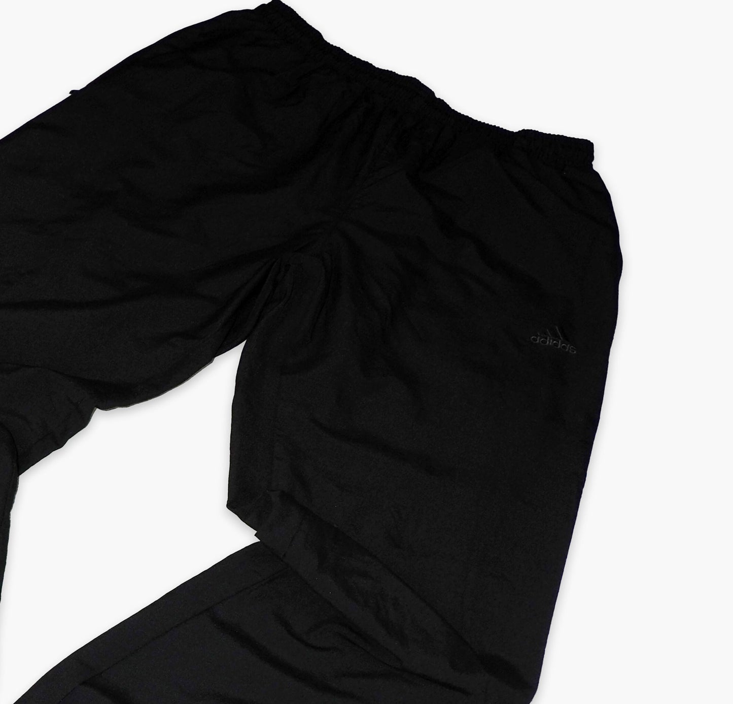Adidas Nylon track Pants Gesticktes Logo (L)