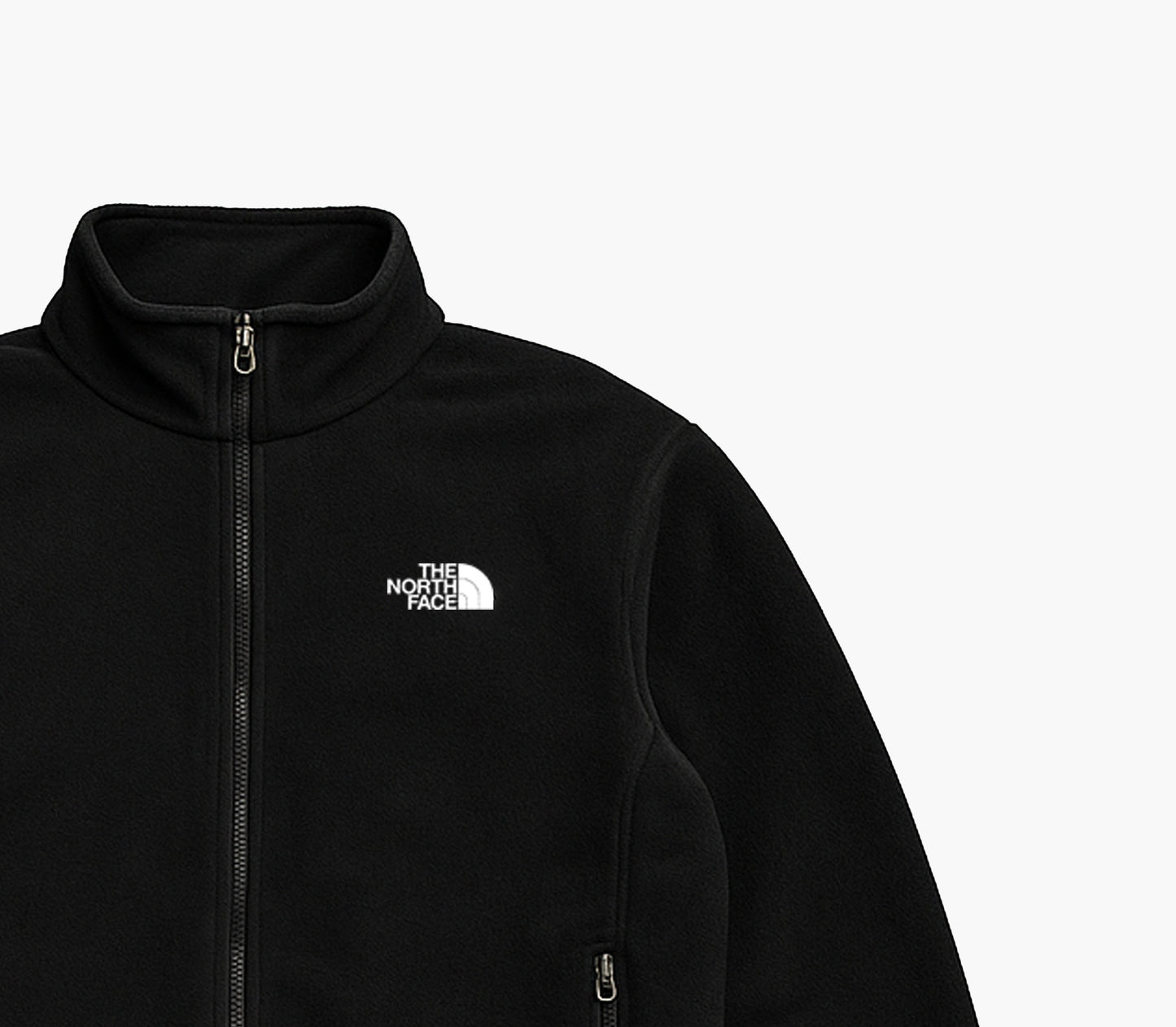 The North Face Fleece Jacket Embroidered Logo (Men's M)
